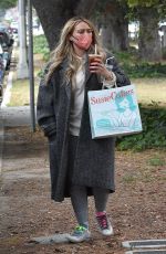 HILARY DUFF Out and About in Studio City 04/21/2021