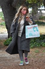 HILARY DUFF Out and About in Studio City 04/21/2021