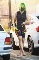 IGGY AZALEA Out and About in Hollywood 04/12/2021