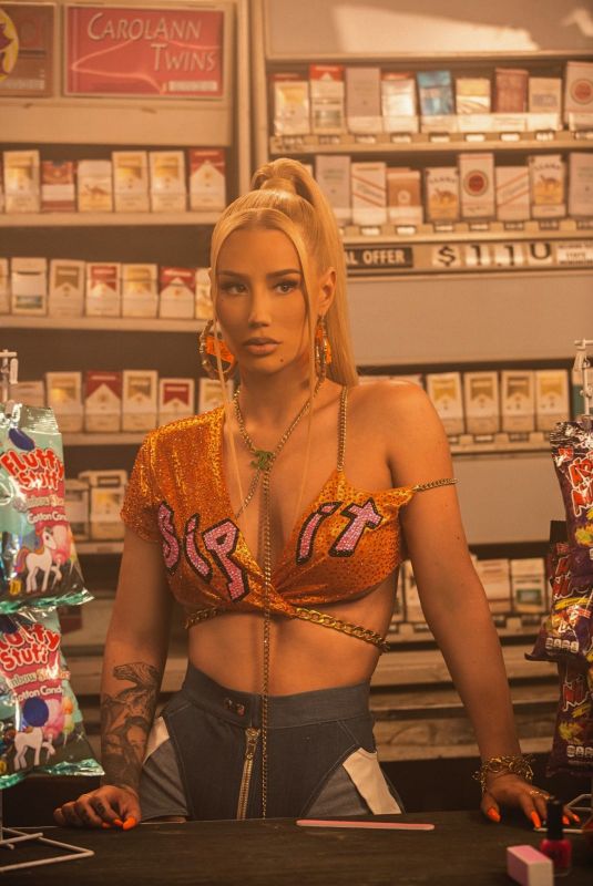 IGGY AZALEA - Sip It Music Video Stills, 2021