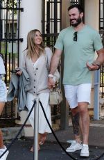 IRENA SRBINOVSKA and Lachlan Gilbert at Movie World in Oxenford 04/26/2021