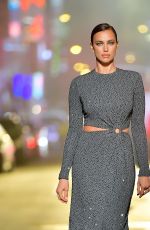 IRINA SHAYK at Michael Kors Fashion Show in New York 04/08/2021