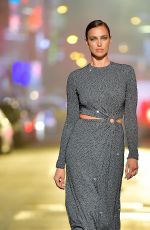 IRINA SHAYK at Michael Kors Fashion Show in New York 04/08/2021