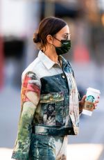 IRINA SHAYK Out and About in New York 04/23/2021