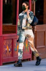 IRINA SHAYK Out and About in New York 04/23/2021