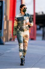 IRINA SHAYK Out and About in New York 04/23/2021