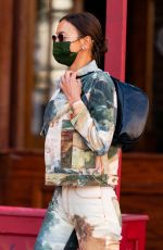 IRINA SHAYK Out and About in New York 04/23/2021