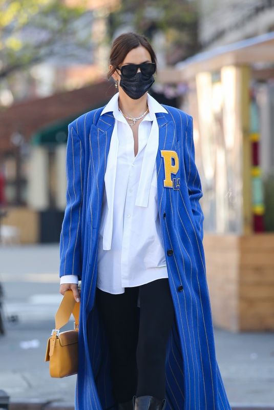 IRINA SHAYK Out and About New York 04/19/2021