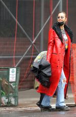 IRINA SHAYK Out for Lunch in New York 04/11/2021
