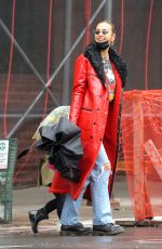 IRINA SHAYK Out for Lunch in New York 04/11/2021
