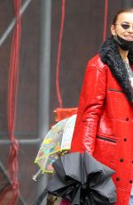 IRINA SHAYK Out for Lunch in New York 04/11/2021