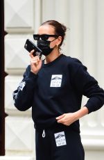IRINA SHAYK Out in New York 04/15/2021