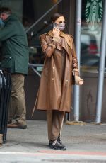 IRINA SHAYK Out in New York 04/22/2021