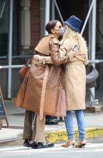 IRINA SHAYK Out in New York 04/22/2021
