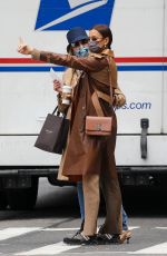IRINA SHAYK Out in New York 04/22/2021