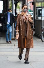 IRINA SHAYK Out in New York 04/22/2021