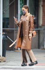 IRINA SHAYK Out in New York 04/22/2021