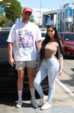 JAILYNE OCHOA Out on Melrose Avenue in West Hollywood 03/31/2021