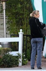 JAIME KING Leaves San Vicente Bungalows in West Hollywood 04/15/2021