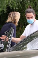 JAIME KING Out for Lunch in Santa Monica 04/27/2021