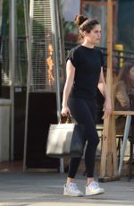 JASMINE TOOKES and SARA SAMPAIO at Urth Cafe in West Hollywood 04/15/2021