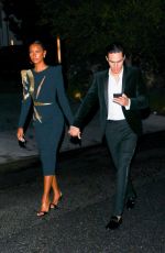 JASMINE TOOKES Leaves an Oscars Party in Bel Air 04/25/2021