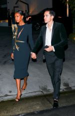 JASMINE TOOKES Leaves an Oscars Party in Bel Air 04/25/2021