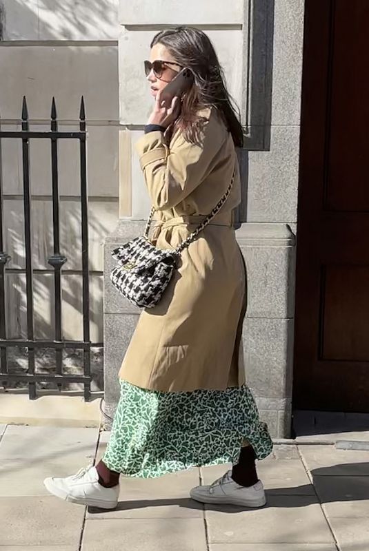 JENNA LOUISE COLEMAN Out and About in London 03/09/2021