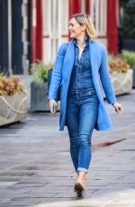 JENNI FALCONER Leaves Smooth FM Show in London 04/19/2021