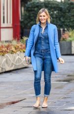 JENNI FALCONER Leaves Smooth FM Show in London 04/19/2021