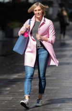 JENNI FALCONER Leaves Smooth FM Studios in London 04/22/2021