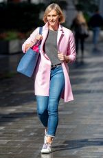 JENNI FALCONER Leaves Smooth FM Studios in London 04/22/2021