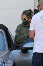 JENNIFER ANISTON Leaves a Skincare Salon in Beverly Hills 04/29/2021