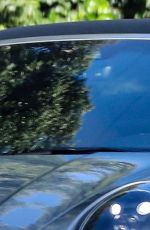 JENNIFER ANISTON Out Driving in Her Porsche 911 Targa in West Hollywood 04/06/2021