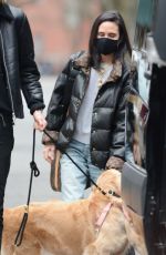 JENNIFER CONNELLY Out with Her Dog in New York 04/18/2021