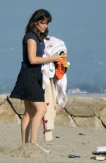 JENNIFER GARNER at a Photoshoot on the Beach in Santa Barbara 04/02/2021