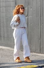 JENNIFER LOPEZ Heading to a Studio in Los Angeles 04/25/2021