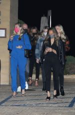 JENNIFER MEYER and ERIN and SARA FOSTER at Nobu Malibu 04/17/2021