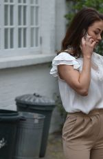 JESS IMPIAZZI Filming for House of Influence in London 04/11/2021