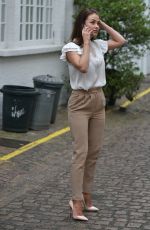JESS IMPIAZZI Filming for House of Influence in London 04/11/2021