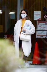 JESSICA ALBA Leaves and Office Building in Los Angeles 04/21/2021