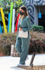 JESSICA ALBA Leaves The Honest Company in Playa Vista 04/06/2021