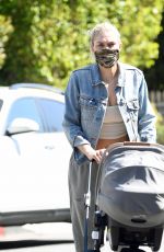 JESSICA HART Out and About in West Hollywood 04/02/2021