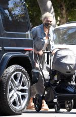 JESSICA HART Out and About in West Hollywood 04/02/2021