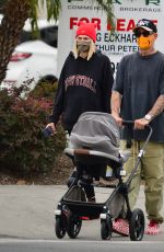 JESSICA HART Out with Family in Los Angeles 04/22/2021