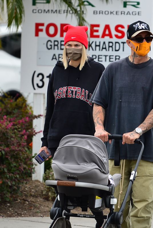JESSICA HART Out with Family in Los Angeles 04/22/2021