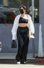 JESSIE J and Max Pham Nguyen at Crossroads Kitchen in West Hollywood 04/10/2021