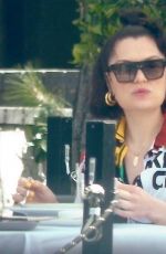 JESSIE J at Crossroads Kitchen in West Hollywood 04/14/2021