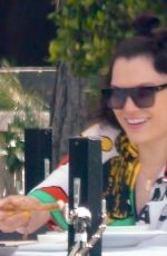 JESSIE J at Crossroads Kitchen in West Hollywood 04/14/2021