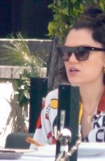 JESSIE J at Crossroads Kitchen in West Hollywood 04/14/2021